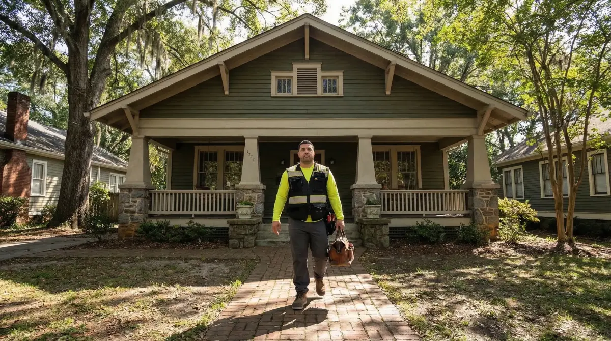 Residential property in East Atlanta served by JD Works Electrical