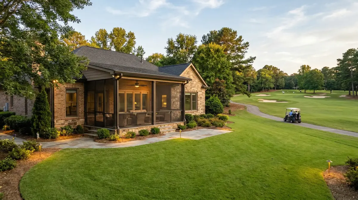 Golf community home in Peachtree City, GA served by JD Works Electrical