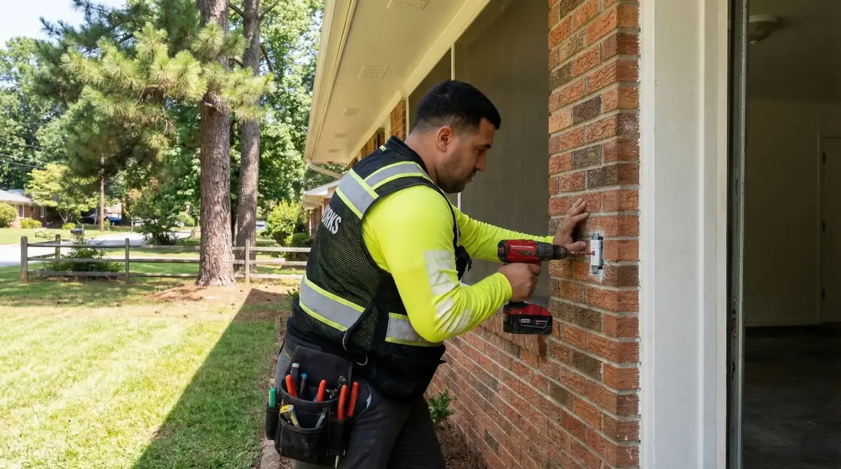 Residential property in Dunwoody served by JD Works Electrical