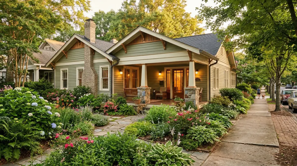 Virginia-Highland bungalow with electrical service by JD Works Electrical